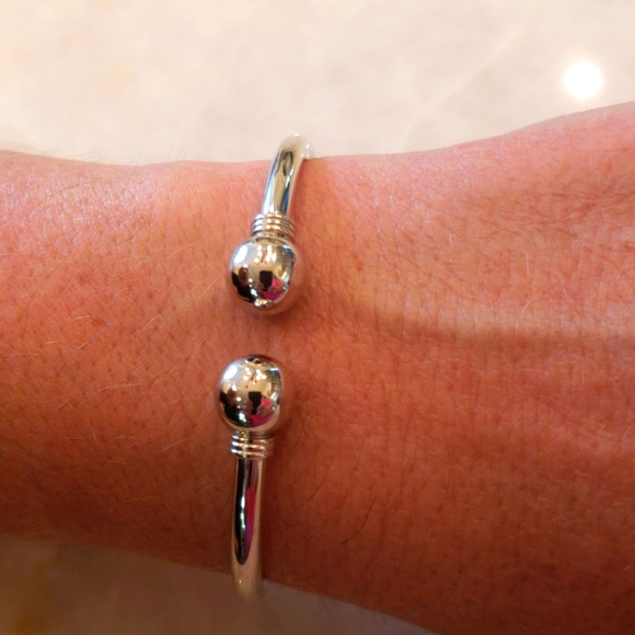 ITALIAN MADE STERLING SILVER BRACELET - Picture 1 of 4